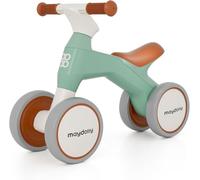 Maydolly Baby Balance Bike, Toddler Balance Bike for 1 Year Old Boys Girls, 4 Wheels Toddler First Bike, First Birthday Gifts for 10-36 Month (green)