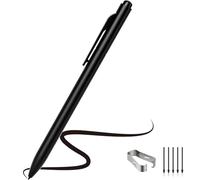 MAYDORHER EMR Stylus Pen for Wacom, for Remarkable 2, for Samsung Tab with 4096 Pressure Level Sensitivity, Palm Rejection, Natural Tilt, No Charging, Tail Eraser (5 Spare Nibs & Clip)