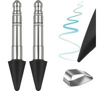 MAYDORHER Replacement Tip Nib Compatible for Microsoft Surface Pro X/8/9/Surface Laptop Studio, Microsoft Surface Slim Pen 2 Nib Tip Replacement, Not for Slim Pen 1(2 PCS,1 Clip)