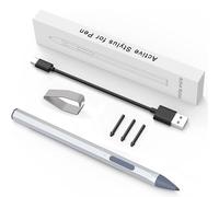 MAYDORHER Stylus Pen for ASUS Transformer/Vivobook Flip/Zenbook/Notebook Touchscreen Laptop Tablet Rechargeable, MPP 2.0 Tilt Pencil 4096 Pressure Sensitivity, for Microsoft MPP Protocol (Silver)