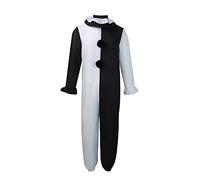 Mayerilby Art The Clown Costume Bodysuit Terrifier Costume The Killer Clown Cosplay Costume Outfits(XL)