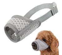 Mayerzon Dog Muzzle, Puppy Soft Mesh Muzzle for Small Medium Large Dogs Chihuahua Poodles Beagle Dachshund Corgis Labrador for Biting Chewing Grooming That Allows Panting Drinking