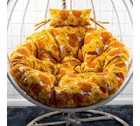 MAYFABD Papasan Round Chair Cushions Thicken Round Hanging Hammock Chair Cushion Washable Chair Cushions Only Outdoor Cushion Replacement for Hanging Egg Chair Swing,H,120cm