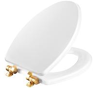 Mayfair 1826BGSL 000 Bennett Toilet Seat, Gold, Elongated