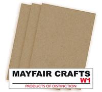 Mayfair Crafts - 50 Sheets x A4 Recycled Eco Kraft Card 230gsm