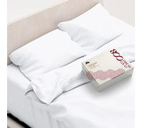 Mayfair Linen Hotel Collection Egyptian Cotton Sateen 800 Thread Count Sheet Set California King White