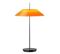 Mayfair Table Lamp Glossy Orange & Black