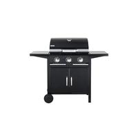 Tepro Mayfield 3 Burner Gas BBQ with UK Regulator with lid and Doors Trolley