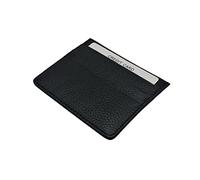 Mayfield Genuine Leather Card Holder - Black, Signal Blocking, RFID Blocking, Slim, Unisex, Credit Card Holder, Wallet, Thin, 6 Cards Plus Cash Slots, Minimalist, Contactless Card Protector, Durable…