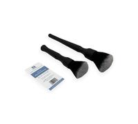 Mayfield Soft Detailing Brush Set x2 - Ultra Soft, Professional, Car, Detailing, Valeting, Gloss Plastics, Screens, Delicate, Chemical Resistant, Metal Free
