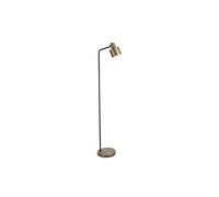 Mayfield Task Floor Lamp Matt Antique Brass Plate Matt Black Netlighting Gold One Size