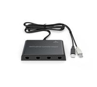 MAYFLASH GameCube Controller Adapter for Wii U, PC USB and Switch, 4 Port