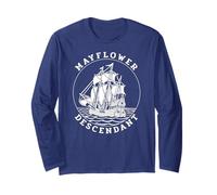 Mayflower Descendant Long Sleeve T-Shirt