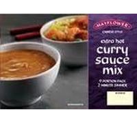 Mayflower Extra Hot Curry Sauce Mix 2 X 255g - Authentic Chinese Heat, Vegan, Eco-Friendly, Perfect for Spicy Fakeaways - Pack of 2