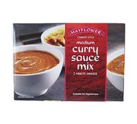 Mayflower Medium Curry Sauce Mix 255g - Classic Chinese Medium Flavour, Vegan & Sustainable, Ideal for Fakeaways (6 Pack)
