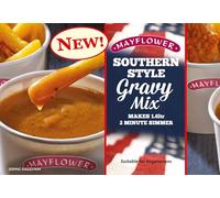 Mayflower Southern Style Gravy Mix 255g - Rich & Authentic Flavour, Vegan, with Sustainable Palm Oil, Ideal for Hearty Meals (6 Pack)