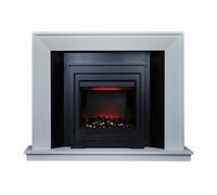 Suncrest Romney Electric Fireplace Suite White