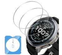 Mayfun Compatible with Amazfit Balance 2 Screen Protector, [3 Pieces] Tempered Glass, Screen Protector Easy Installation, Anti-Scratch, HD Transparent Glass