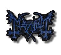 Mayhem Band Patch Badge Embroidered Iron on Applique
