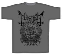 Mayhem ?Barbed Wire? (Grey) T-Shirt (Large)