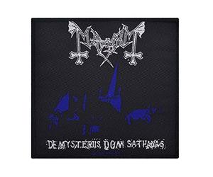 Mayhem De Mysteriis Dom Sathanas Woven Patch
