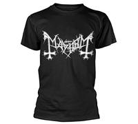 Mayhem ?Distressed Logo? T-Shirt (2 Extra Large) Black
