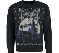 Mayhem Holiday Sweater - De Mysteriis Dom Santa Christmas Jumper black S