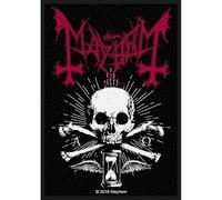 Mayhem Alpha Omega Daemon Patch black white red Onesize
