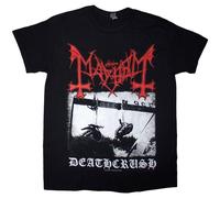 Mayhem Men's Deathcrush T-Shirt in Black | Size: 2XL mayhem Black 2XL