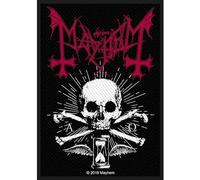 Mayhem Alpha Omega Daemon Patch black white red Onesize
