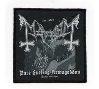 Mayhem Pure Armageddon Patch Album Cover Woven Iron On