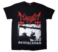 Mayhem Unisex T-Shirt: Deathcrush (Black) (XX-Large)