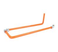 Mayhems - Hard Tubing - Borosilicate Glass - Ultra Premium, 16 mm OD, Pre Bent 90 Degree, 125 mm x 375 mm