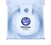 Mayhems - Water Cooling PC Premium Soft Tubing - Hyper Clarity PVC - High Transparency Version, 10 mm (3/8") Inner Diameter x 16 mm (5/8") Outer Diameter, 3 Metre Length