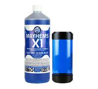 Mayhems - PC Coolant - X1 Premix - Eco Friendly Series, UV Fluorescent, 1 Litre, Blue