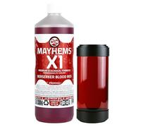 Mayhems - X1 Premixed PC Coolant - Computer Water Cooling Fluid - Liquid Cooling, Eco Friendly Series, 1 Litre, Berserker Blood Red
