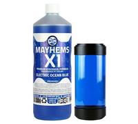 Mayhems - X1 Premixed PC Coolant - Computer Water Cooling Fluid - Liquid Cooling, Eco Friendly Series, 1 Litre, Electric Ocean Blue