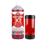 Mayhems X1 Red Candy Apple UV Reactive Premixed Fluid - 1L