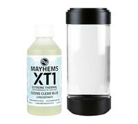 Mayhems - XT1 Concentrate PC Coolant - Computer Water Cooling Fluid - Liquid Cooling, Thermal Performance Series, UV Fluorescent Blue, 250 ml, Ozone Clear Blue