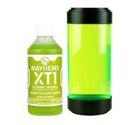 Mayhems - XT1 Concentrate PC Coolant - Computer Water Cooling Fluid - Liquid Cooling, Thermal Performance Series, 250 ml, Laser Yellow Green
