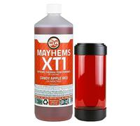 Mayhems - XT1 Premixed PC Coolant - Computer Water Cooling Fluid - Liquid Cooling, Thermal Performance Series, UV Fluorescent, 1 Litre, Candy Apple Red