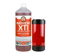 Mayhems XT1 Red Candy Apple UV Reactive Premixed Fluid - 1L