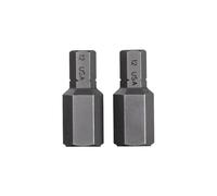 Mayhew Steel Products, Inc. 12mm x 1.25" Metric Hex Insert Bit, 2 Pack