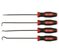Mayhew Tools 13091 ProGrip Miniature Long Pick Set, Black Oxide Finish, 4 Piece Set