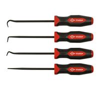 Mayhew Tools 13094 ProGrip 4-Piece Hook and Pick Set, Black Oxide