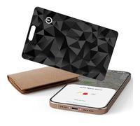 MAYHORY 1.6mm Thin Smart Wallet Tracker Card - Bluetooth GPS Item Finders with Apple Find My (iOS Only), IP68 Waterproof, Rechargeable Air Tag Work for Luggage, Backpack, Passport, Keys & Valuables