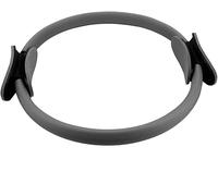 Mayhug Fitness Pilates Ring - Double Handle Exercise Circle Fitness Magic Circle Resistance Ring Dual Grip for Thighs and Legs Fitness - 15Inch(Gray)