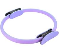 Mayhug Fitness Pilates Ring - Double Handle Exercise Circle Fitness Magic Circle Resistance Ring Dual Grip for Thighs and Legs Fitness - 15Inch（Purple）