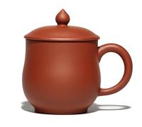 MAYINGLON Afternoon Tea Set Office Water Travel Portable Tea Cups Gifts Household Set Drinkware Yixing Handmade Purple Clay Pu'er Teacup with Cover Tea Sets