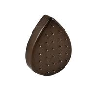 MAYINGLON Ring Box Jewelry Black Walnut Solid Wood Cases Displays 1PC Flower Heart Star Hexagon Square Shape Body Piercing Ring Boxes For Jewellery(Type-M)